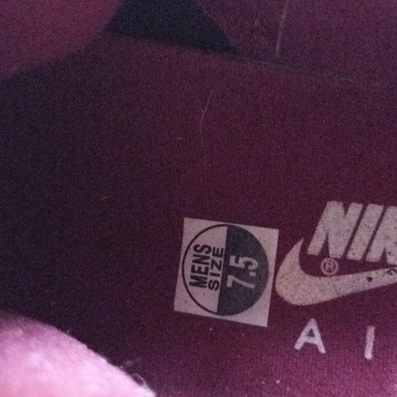 Nike Air More Uptempo Burgundy Athletic Shoes "Night Maroon" - Picture 12 of 13